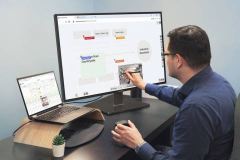 ViewSonic представляет устройство ViewBoard IFP4320 для создания рабочего пространства в гибридной среде